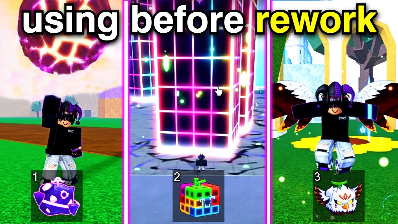 I Used Eagle, Creation, and GRAVITY Before It Get's REWORKED In Blox Fruits!