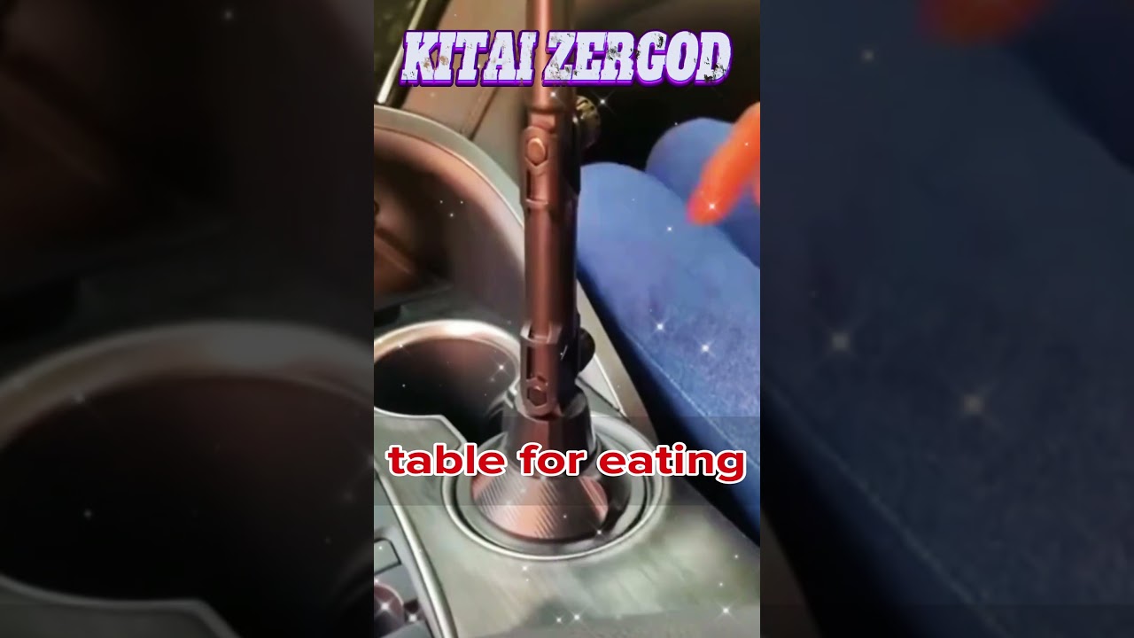 Adjustable Car Tray Table // Регулируемый автомобильный столик-поднос 