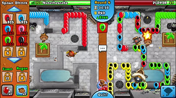 Bloons TD Battles Beating a hacker!
