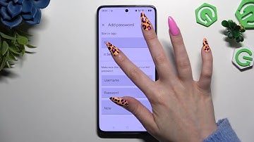 OPPO Reno13 FS 5G – How to Add Passwords to Google Passwords Autofill