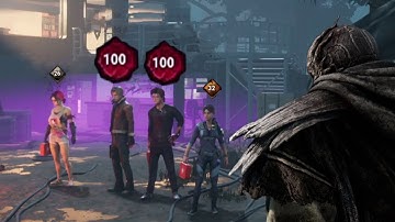 Double P100 4man swf takes on MY Wraith! | Dead By Daylight