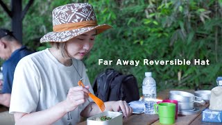 コーデの幅が広がる新作リバーシブルハットをご紹介します【Far away reversible hat】