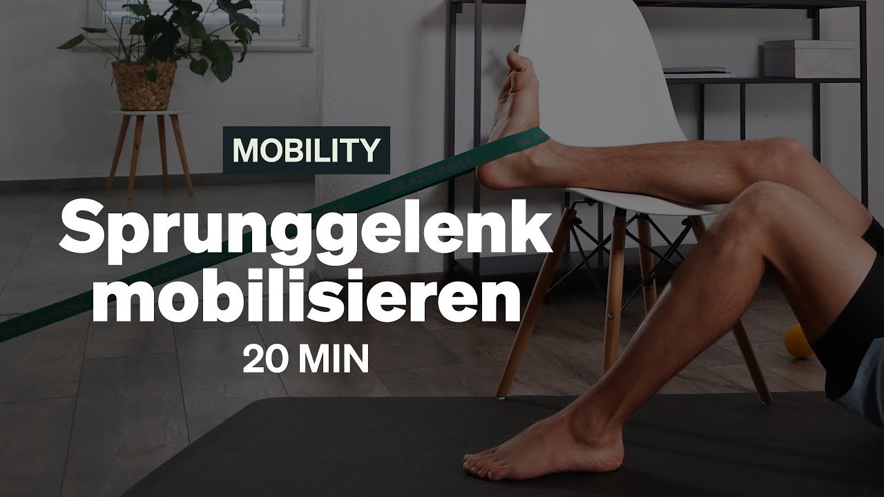 Blackroll Übungen | In 20 MIN Sprunggelenk mobilisieren, dehnen und trainieren