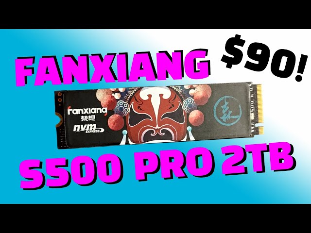 Fanxiang S500 Pro SSD Review - YouTube