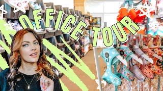 STUDIO VLOG #2 | OFFICE TOUR   | Small Business Set Up  Dog Accessories  Holly & Co