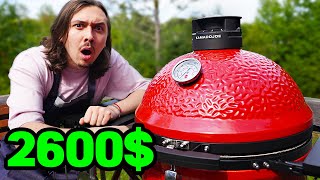 Je teste un Barbecue à 2600$ ! (Boeuf Wagyu, Viande fumée 7 heures, Saumon et encore plus)