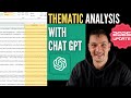 Master Thematic Analysis with ChatGPT in 2025 🚀