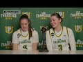 WBB | USF vs. UC San Diego Postgame w/ Aina Cargol and Noelia Mouriño