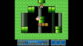 SMB3 for Super Mario All-Stars Custom Level #566 - World 6 Fortress [SMB3 Mix]