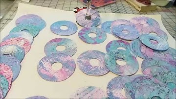 Mixed Media Drink Tags