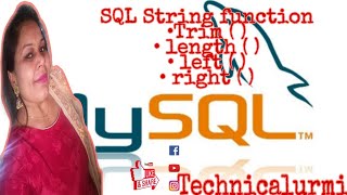 SQL string functions part-2 #ip/cs