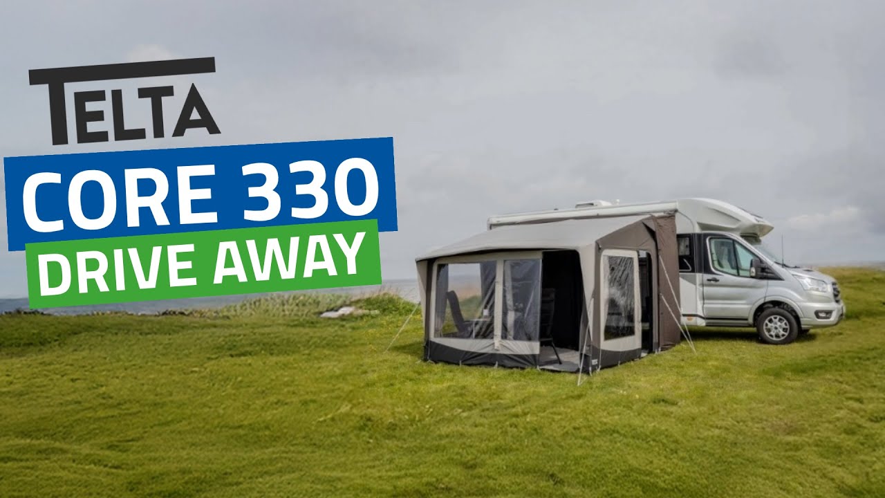 Telta Core 330 Drive Away – Dein flexibles Luftvorzelt für Campervans!