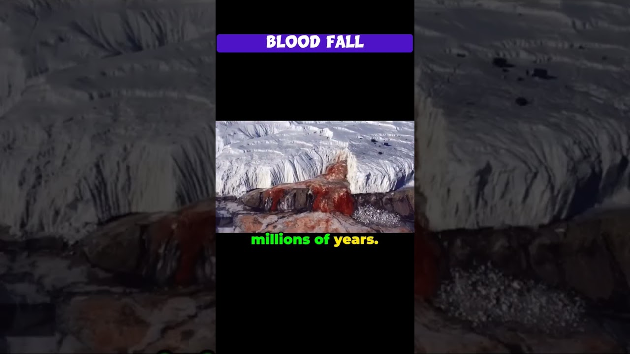 Blood Fall of Antarctica 