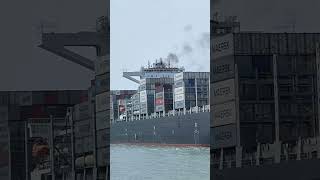 Maersk big vessel#maersk Gibraltar#maerskline #shipping