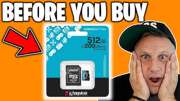 Watch BEFORE Buying The Kingston 512GB MICRO Memory Card!