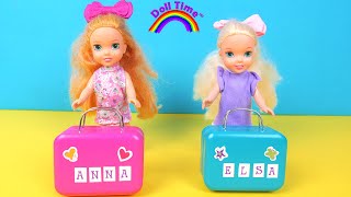 VACATION Shopping Elsa & Anna New Luggage🧳