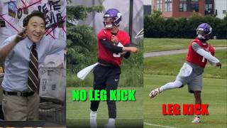 Kyler Murray vs JJ McCarthy: LEG KICK GATE