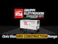 ONIS VISA / INDUSTRIAL POWER GENERATORS WITH STAGE V ENGINES / VM5 CONSTRUCTION RANGE