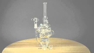 ORIAN - "VENTRICLE" VAPOR RIG W/ 10MM DOME & OPAL MIBS