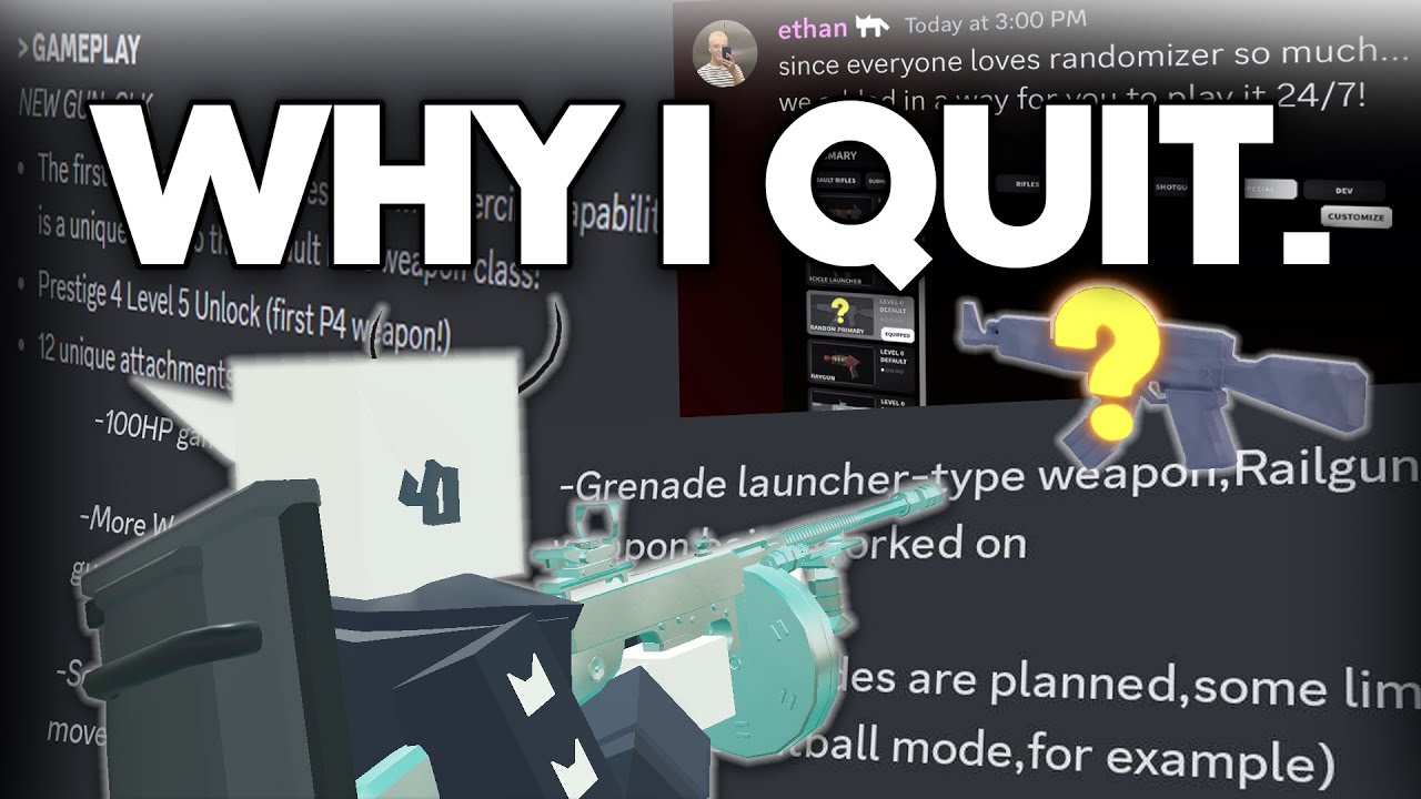 Why Im Quitting Bad Business.