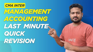 Management Accounting Last Minute Revision| Malyalam|CMA Inter| CMA Ramees Karat