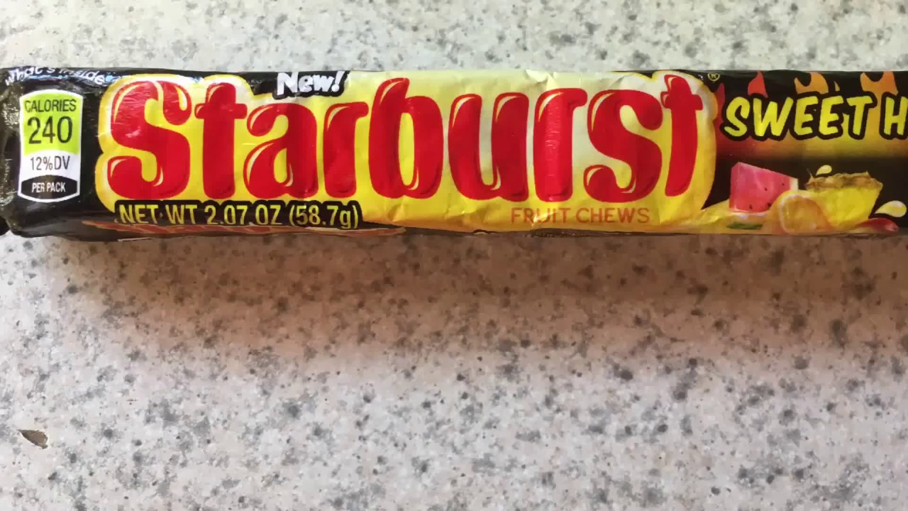 New Sweet Heat Starburst!! (Spicy candy)🌶🍬 YouTube