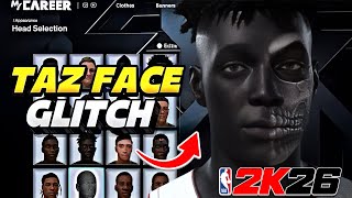 *NEW* HOW TO GET ANY TAZ FACE GLITCH AFTER PATCH IN NBA 2k26! *FILES NEEDED!