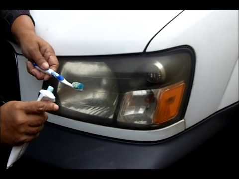 How to Remove Film on Headlights  