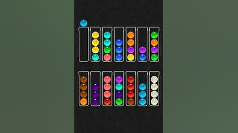 Ball Sort Color Water Puzzle Solution Level 721