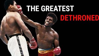 How A Novice Boxer Beat the Greatest - Muhammad Ali vs Leon Spinks 1 Explained