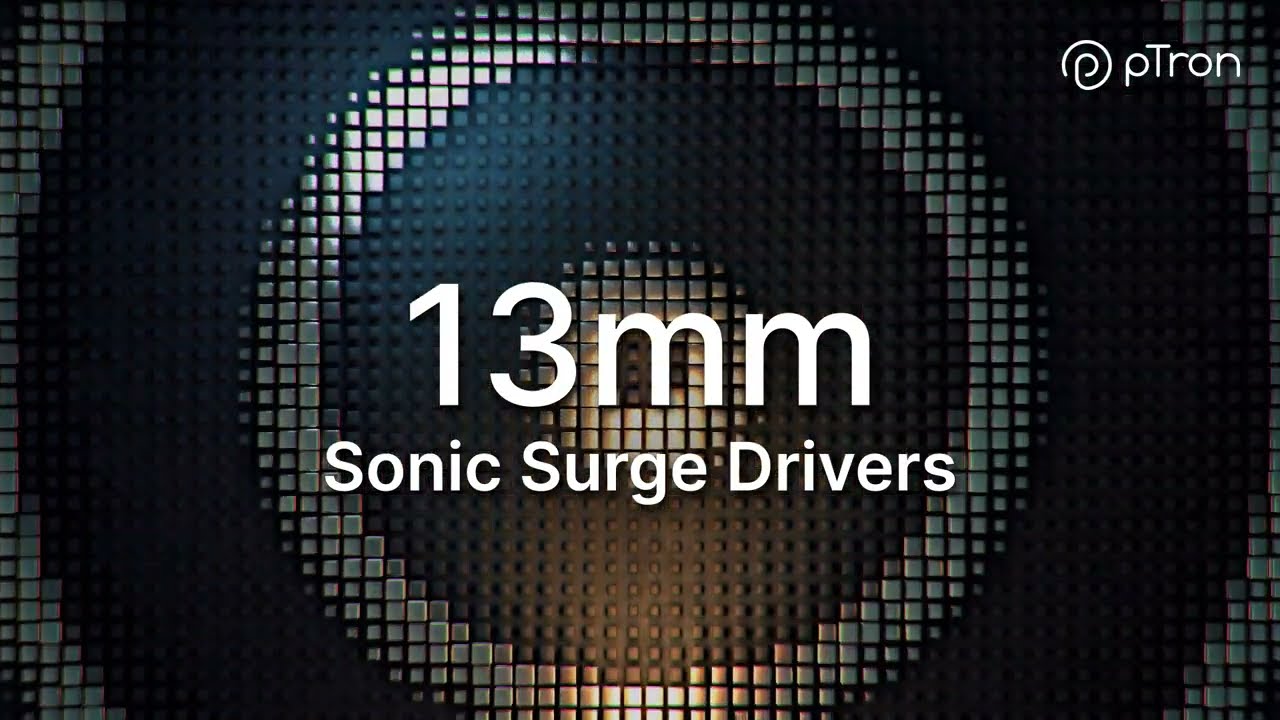 pTron Bassbuds Vibe – 34H Playback, Clear Calls & Deep Bass! 🔥 