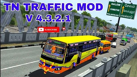 💥TN TRAFFIC MOD | BUSSID V4.3.2  How to download APK OBB#newmapmod #newbusmod #trafficmod #bussid