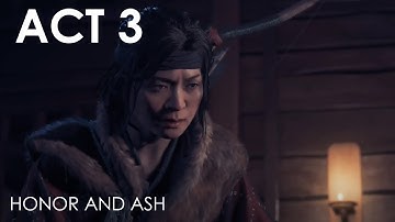 Ghost of Tsushima Honor And Ash Act 3 Walkthrough Gameplay PS4 Pro