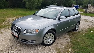 Audi A4 B7 Avant 2007r 2.0 TDI BPW 140KM Prezentacja Samochodu