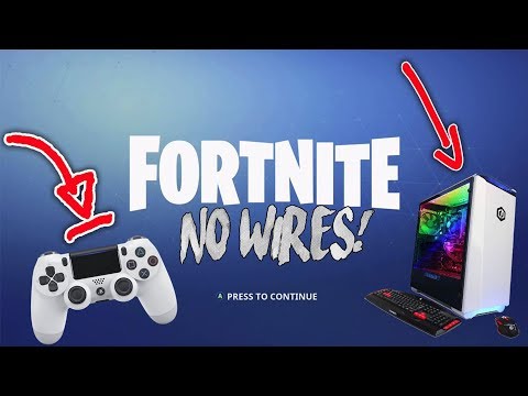How To CONNECT Your PS4 Controller To Your PC WIRELESS! (Fortnite,Apex Legends, ETC)
