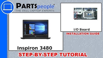 Dell Inspiron 3480 (P89G003) I/O Board How-To Video Tutorial