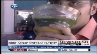 Pride group sets up a drinks factory that aims at capturing the growing market for healthy juices screenshot 4