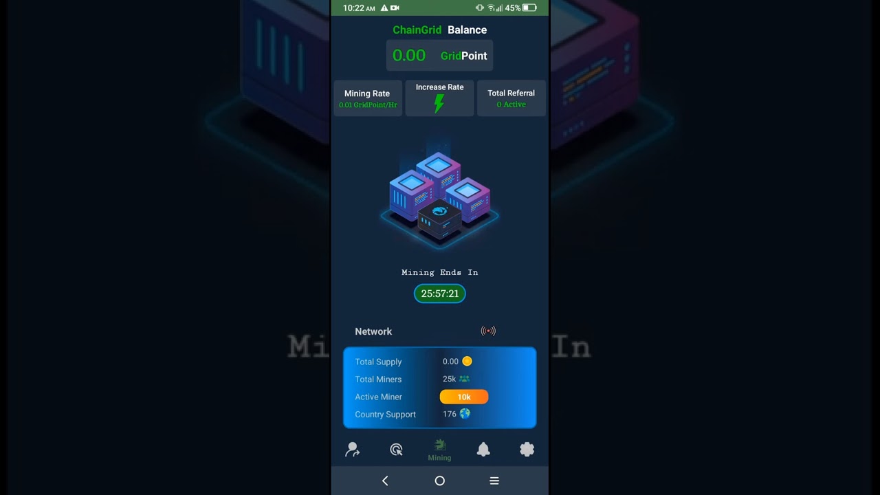 Download chaingridTo get extra bonus use this Referral Code:  dominion02