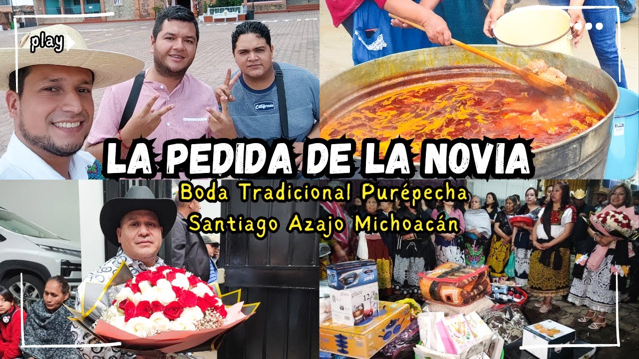 BODA PURÉPECHA DE 3 DÍAS en SANTIAGO AZAJO MICHOACÁN LA PEDIDA DE LA NOVIA ft @deunranchoaotro3487