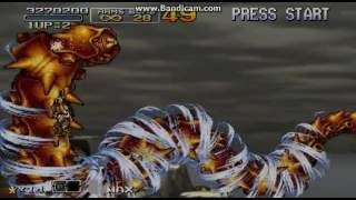 Metal Slug 6 -  Sea Worm (Boss No Death's)