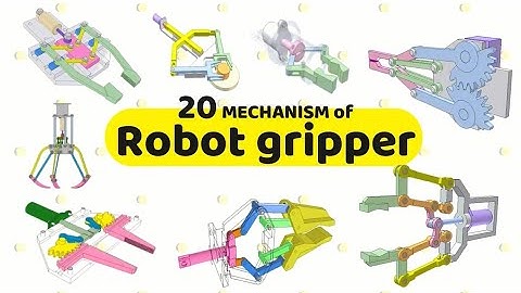 Robot Gripper mechanisms🦾