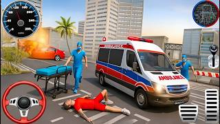 Ambulance City Rescue Simulator - 911 US Emergency Ambulance Driving 3D : Android Gameplay screenshot 1