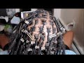 COMB RETWIST PRACTICE + LOCK SMITHING | Loc Retwist w/Aloe Vera Gel