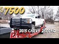 $7500 2015 Chevy Silverado 2500 4X4 - NON-RUNNER /  AUCTION BUY