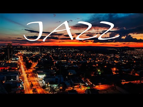 Relaxing Jazz In The Night - Smooth JAZZ &  Lights of Night City - Night Traffic JAZZ