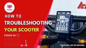 Kaabo Electric Scooter Troubleshooting Repair Methods of Error 06 | Kaabo official