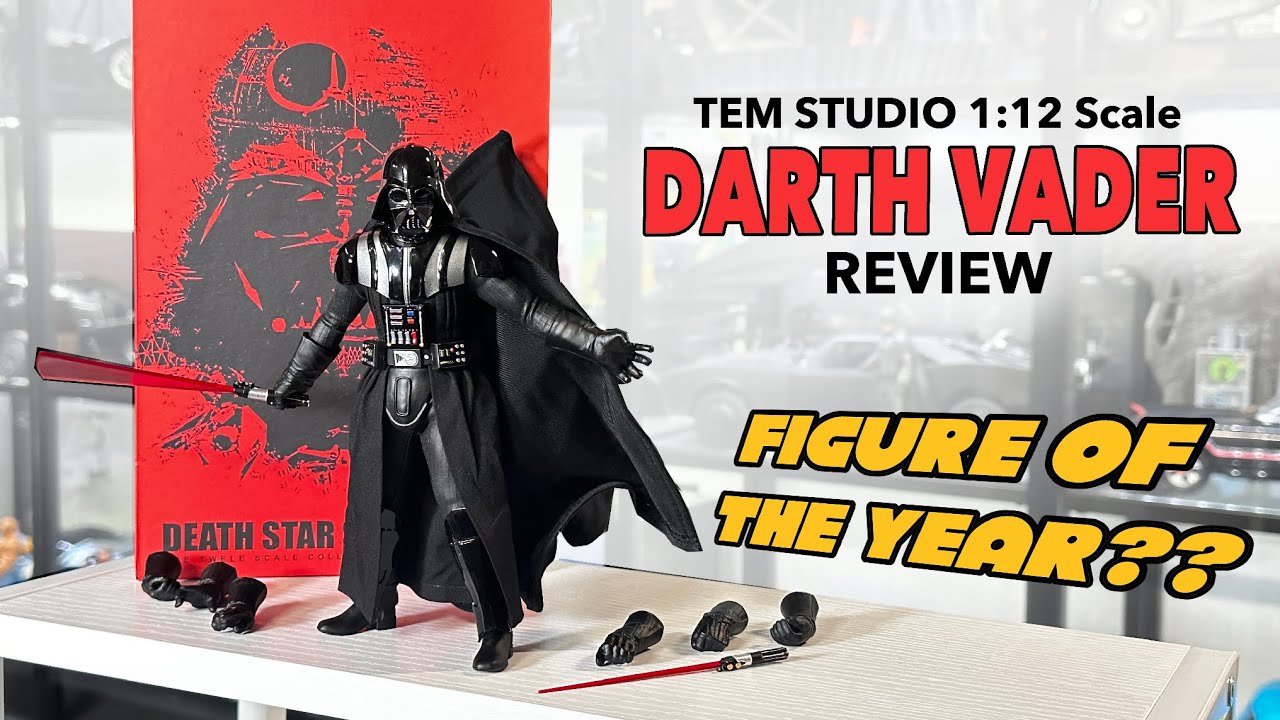 Tem Studio DARTH VADER 1/12 Figure Review - YouTube