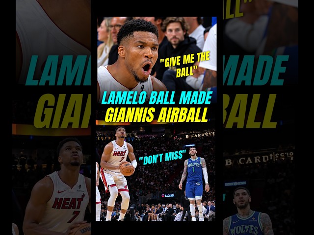 LaMelo TROLLING Giannis in his Debut😭