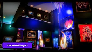 Walk-through: XIV Art Gallery (L) FFXIV Housing