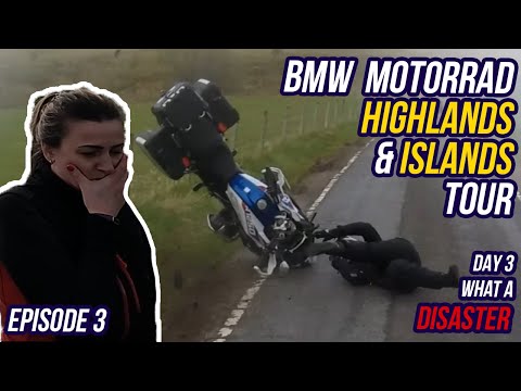 WHAT A DISASTER - BMW Motorrad Highlands & Islands Tour - Episode 3